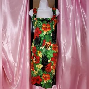 Voodoo Vixen tiki dress